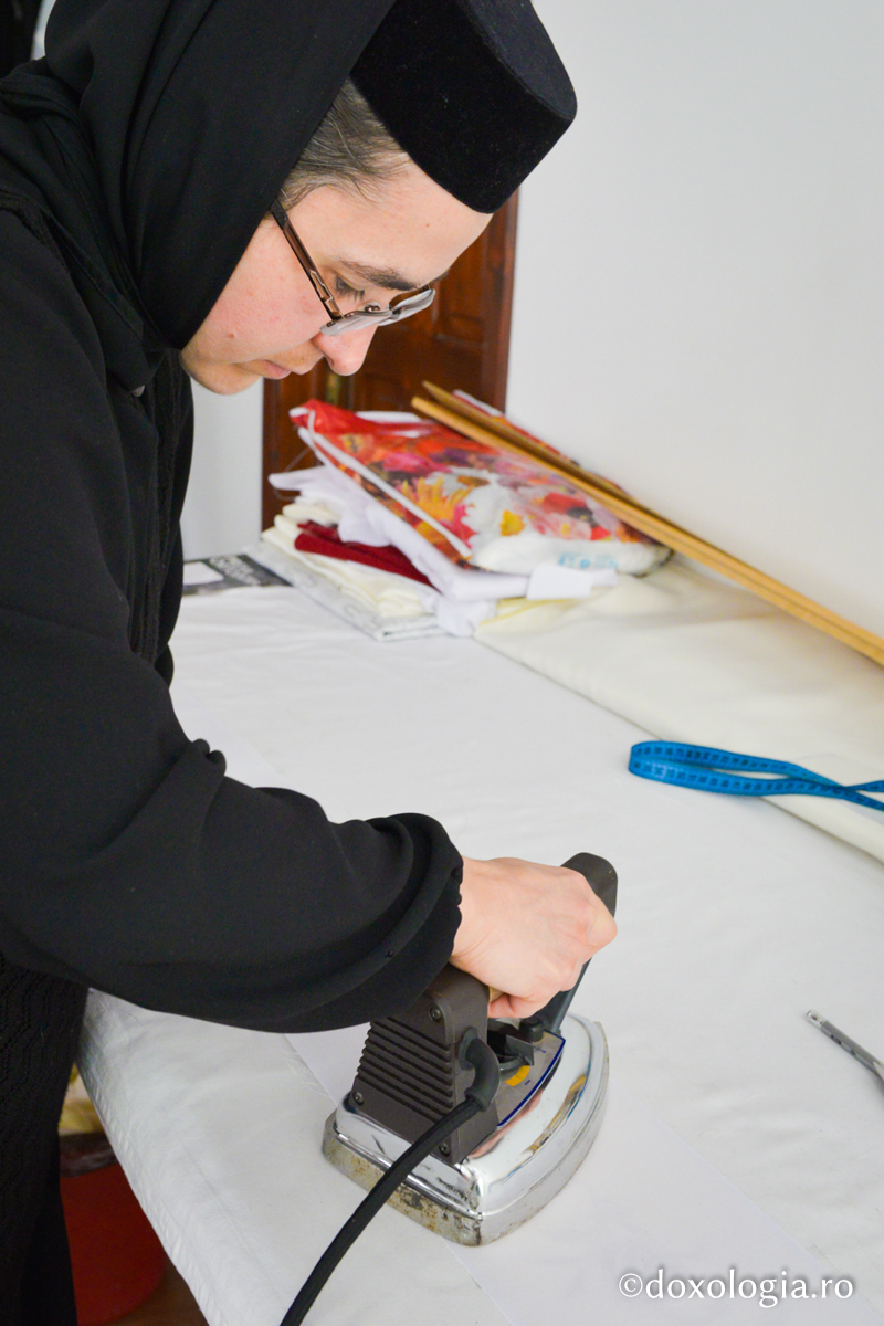 atelierul de croitorie al Mănăstirii Frumoasa