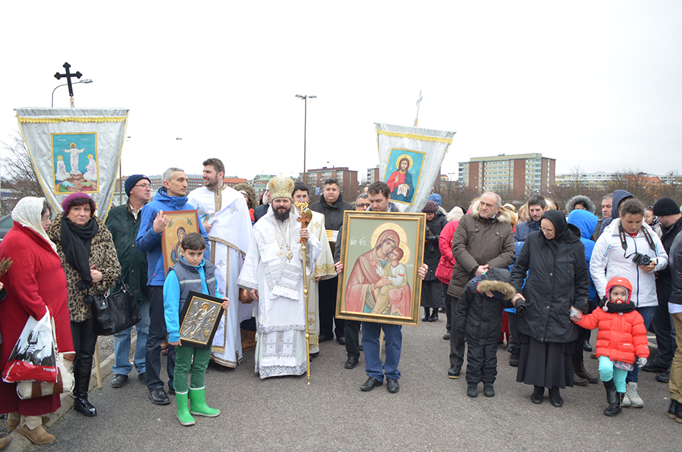 Slujba Bobotezei pe cuprinsul Patriarhiei Română văzută astăzi în 100 de imagini