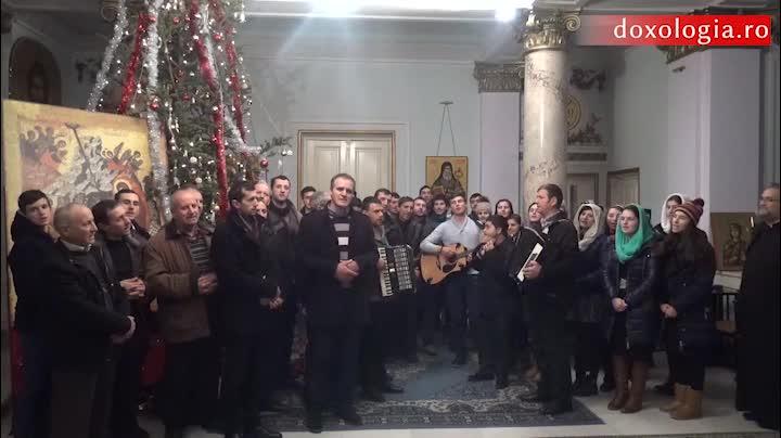 Colindători la Reședința Mitropolitană - Cor Oastea Domnului - Galați