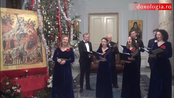 Colindători la Reședința Mitropolitană - Corul Aletheia, Iași