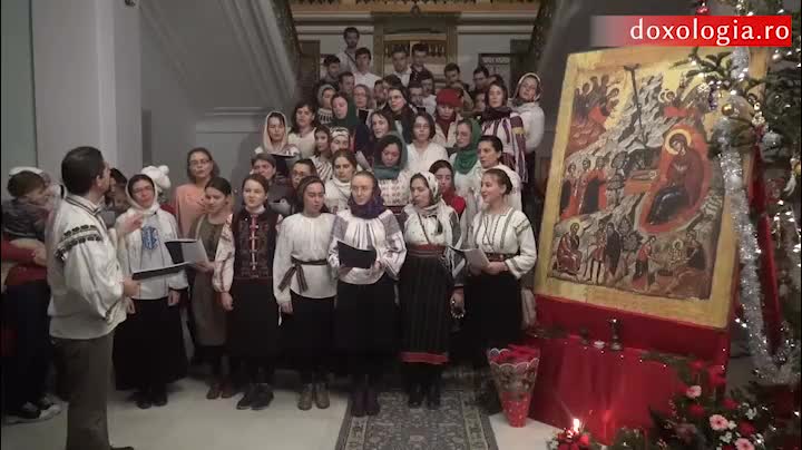 Colindători la Reședința Mitropolitană - Parohia Talpalari, Iași