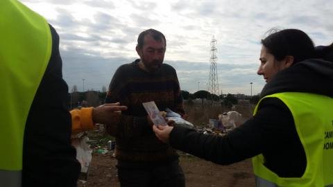 Ajutorarea săracilor de la periferiile Romei