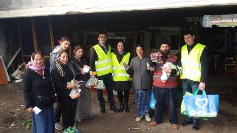 Ajutorarea săracilor de la periferiile Romei