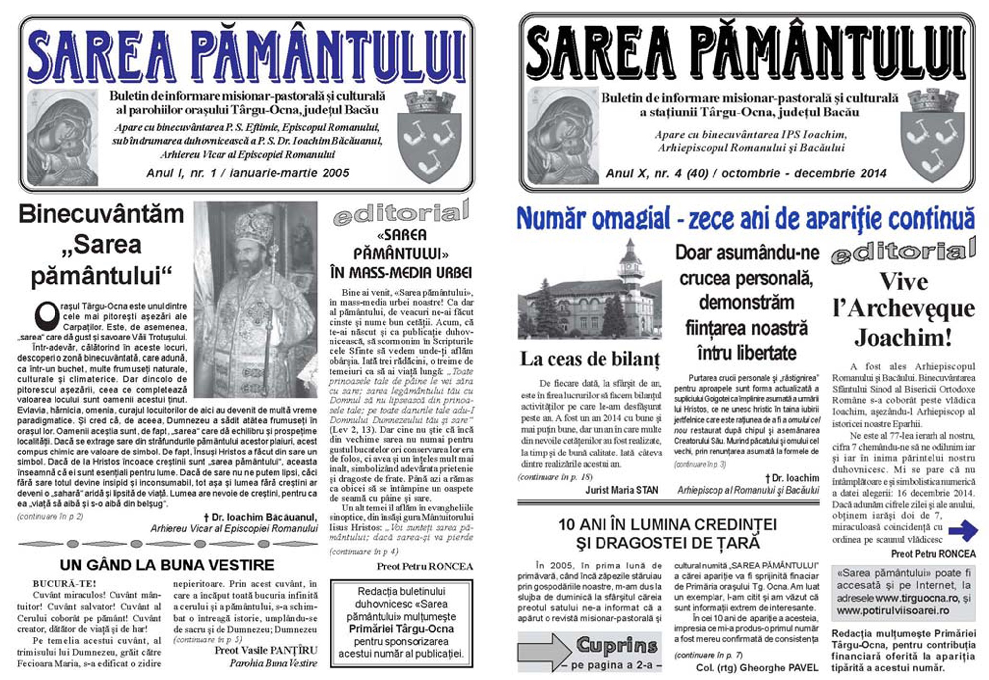 Revista „Sarea pământului“, zece ani de misiune