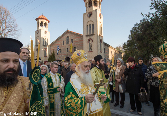 Oraşul Veria a sărbătorit hramul Sfântului Antonie cel Nou Oraşul Veria a sărbătorit hramul Sfântului Antonie cel Nou