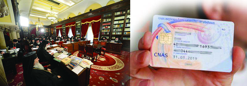 Hotărâri ale Sfântului Sinod privind cardul de sănătate