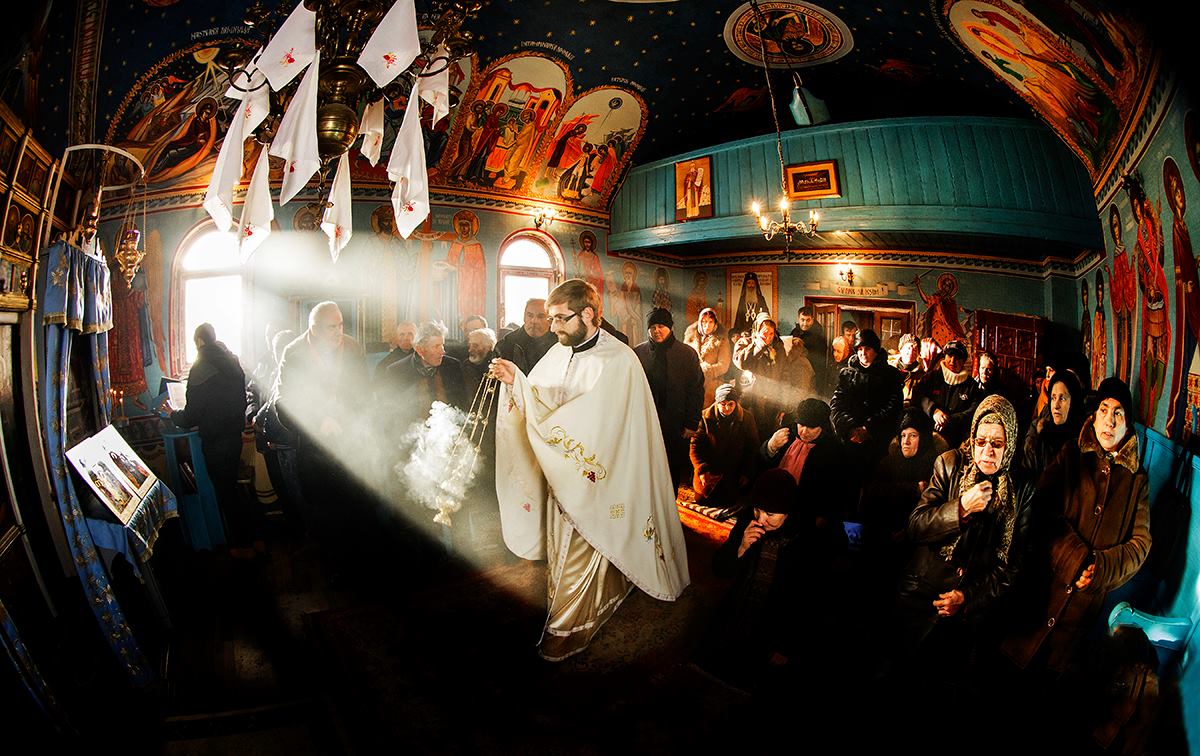 Slujba Bobotezei pe cuprinsul Patriarhiei Română văzută astăzi în 100 de imagini