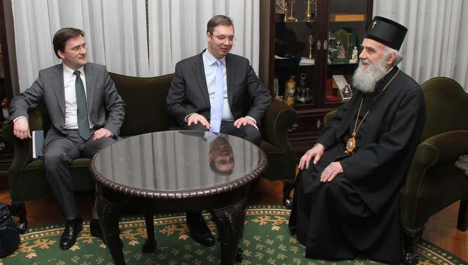 Întâlnire între Părintele Patriarh Irineu al Serbiei și premierul sârb, Aleksandar Vucic