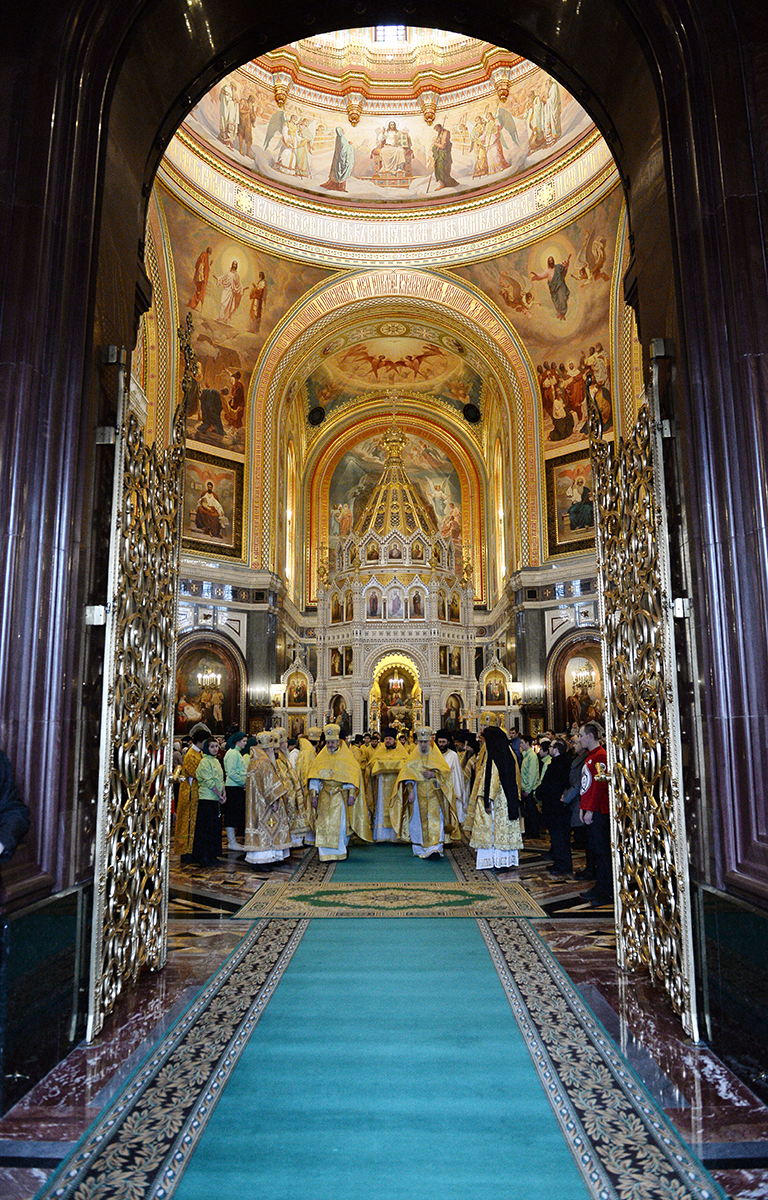 Preaferictul Ioan al X-lea și Patriarhul Kiril au slujit împreună, la Moscova