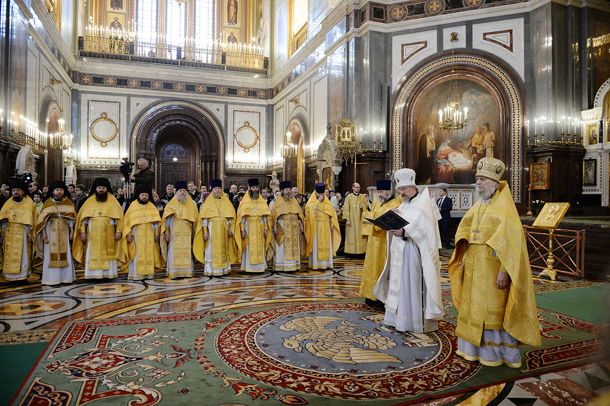 Preaferictul Ioan al X-lea și Patriarhul Kiril au slujit împreună, la Moscova