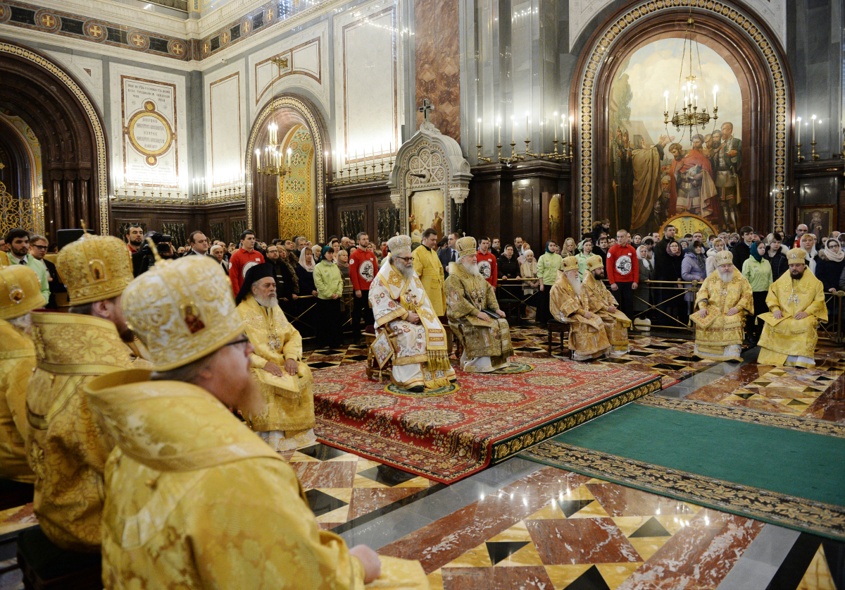Preaferictul Ioan al X-lea și Patriarhul Kiril au slujit împreună, la Moscova