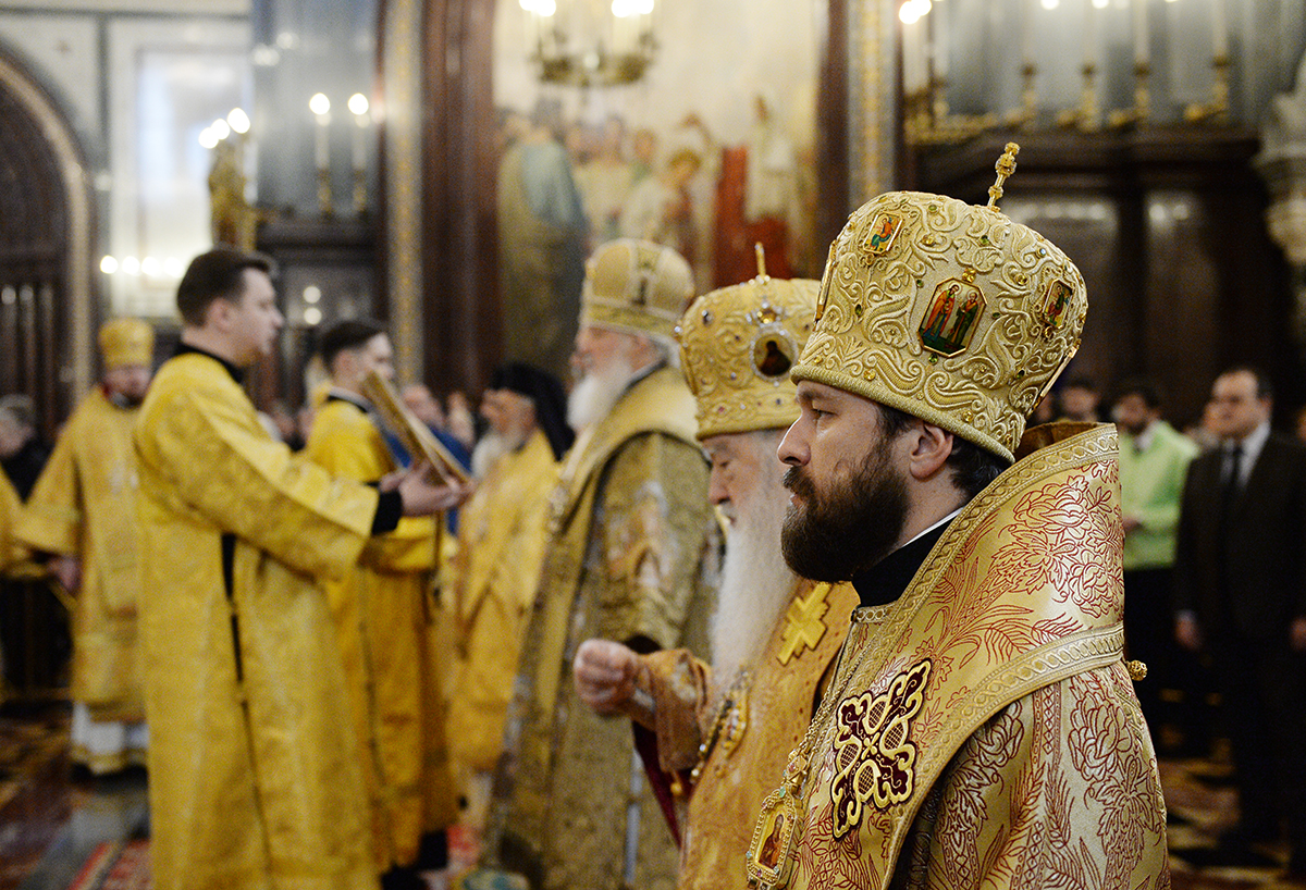 Preaferictul Ioan al X-lea și Patriarhul Kiril au slujit împreună, la Moscova