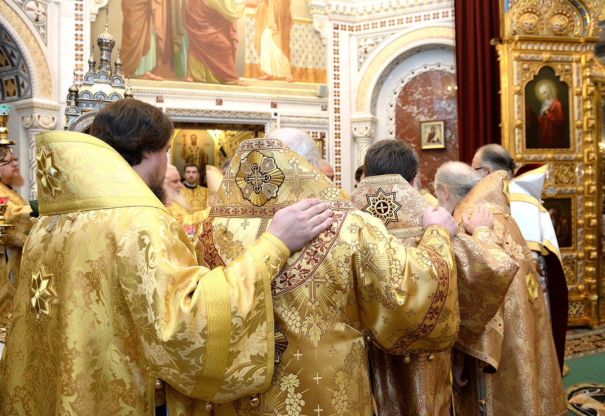 Preaferictul Ioan al X-lea și Patriarhul Kiril au slujit împreună, la Moscova