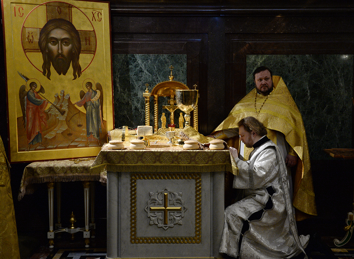 Preaferictul Ioan al X-lea și Patriarhul Kiril au slujit împreună, la Moscova