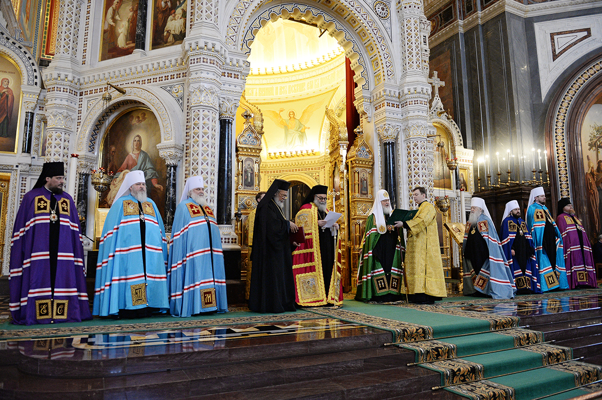 Preaferictul Ioan al X-lea și Patriarhul Kiril au slujit împreună, la Moscova