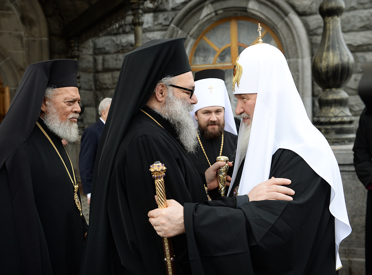 Preaferictul Ioan al X-lea și Patriarhul Kiril au slujit împreună, la Moscova