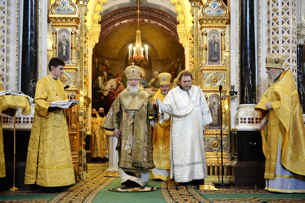 Preaferictul Ioan al X-lea și Patriarhul Kiril au slujit împreună, la Moscova