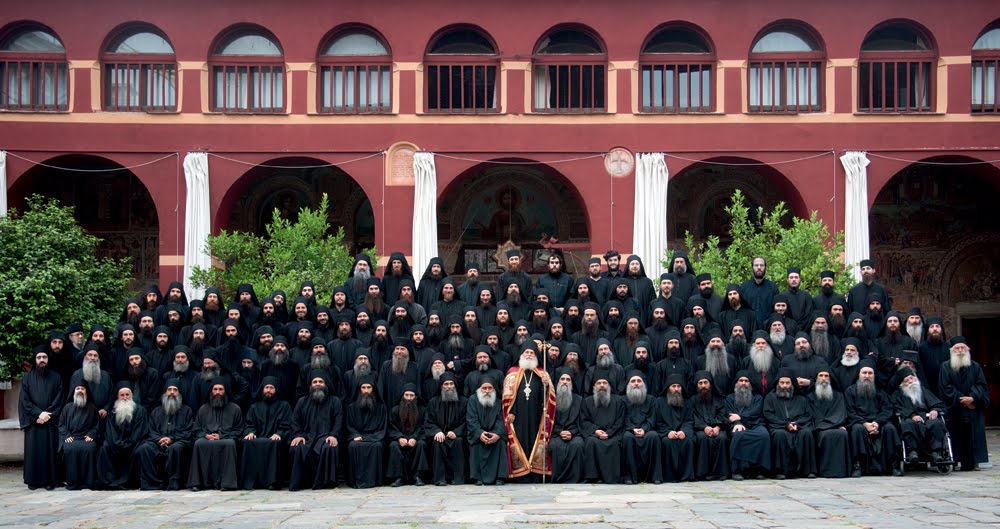 Obștea Mănăstirii Vatoped