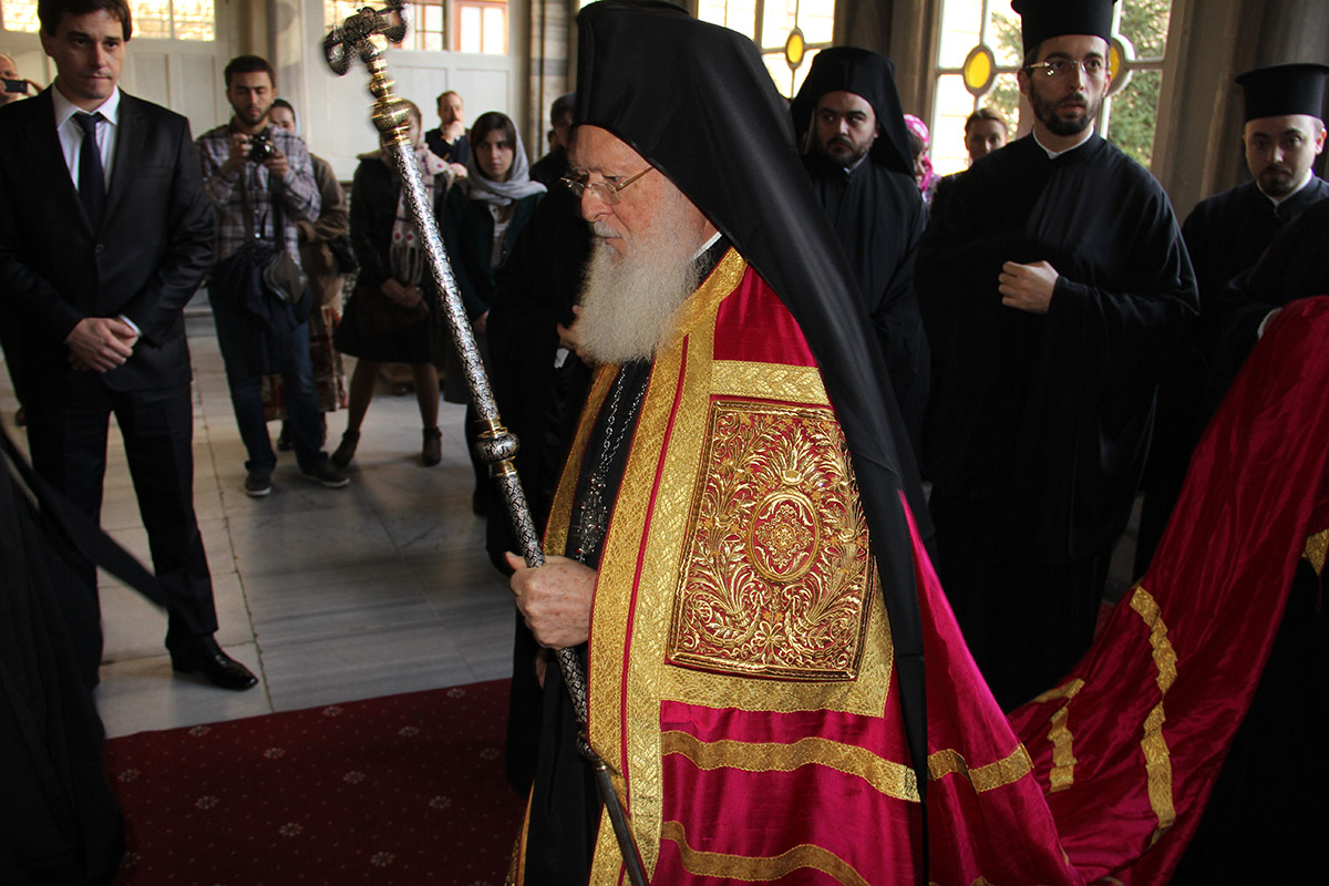 Prima Liturghie patriarhală în Smyrna după 1922