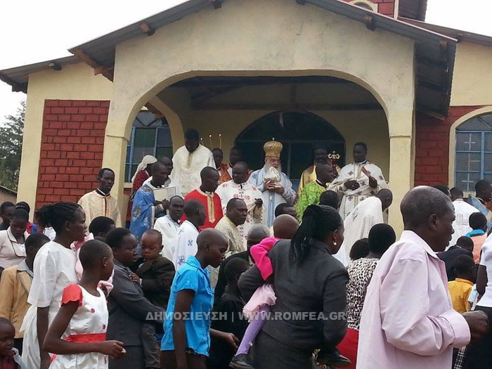 Sfințirea primei biserici purtând hramul Sfântului Gherman din Alaska în Kenya