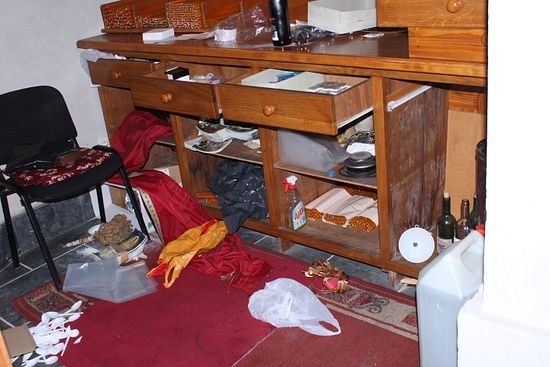 Biserică ortodoxă profanată în Karlovac (Croația)