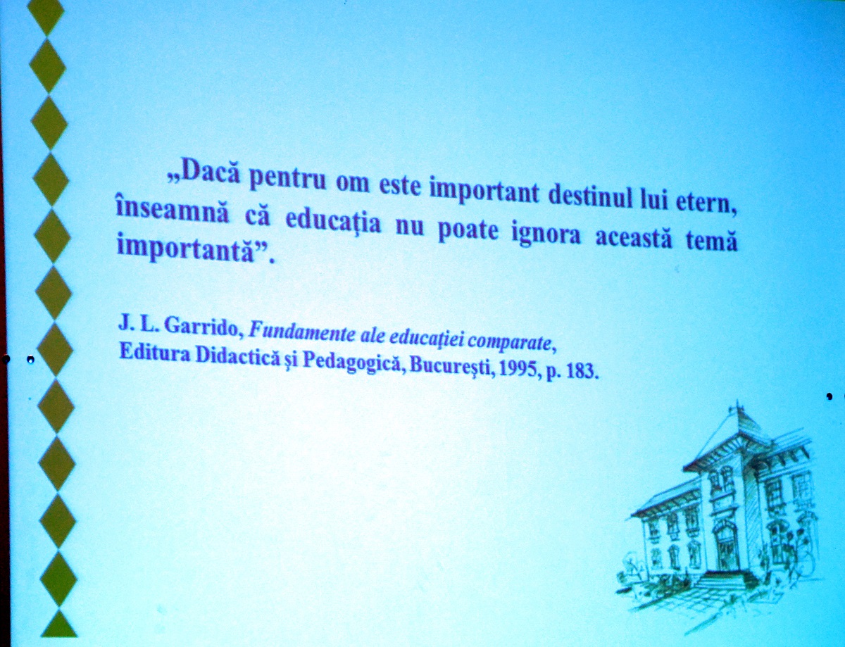„Elevul vrea să vadă în profesorul de religie ceea ce el predă la oră“