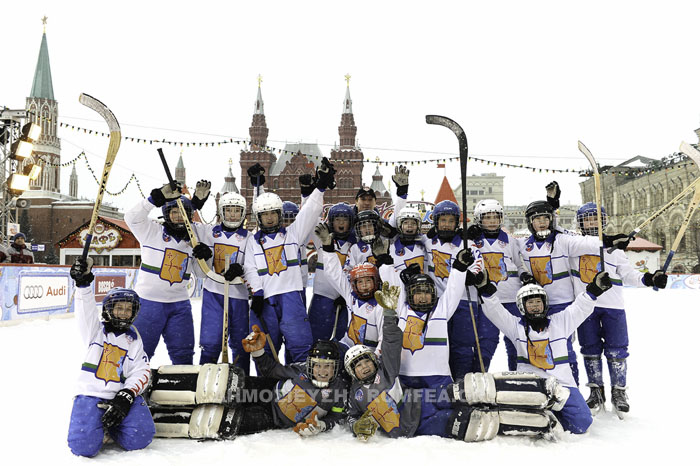 Patriarhul Chiril a binecuvântat Turneul de Hochei pe Gheață pentru Copii