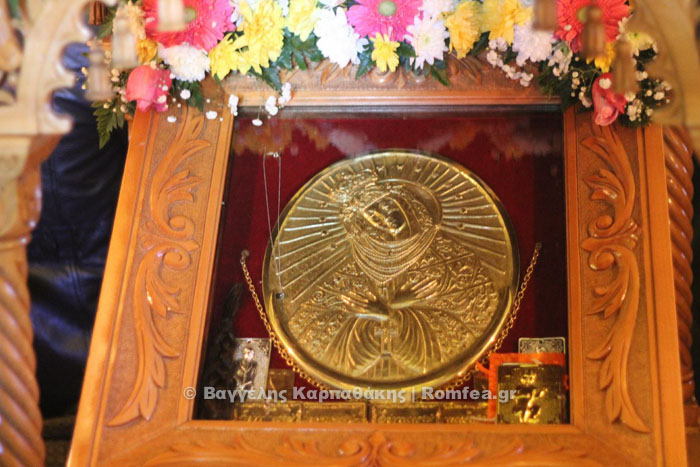 Sărbătorirea icoanei Maicii Domnului „Ostrobramsk-Vilnius” în Grecia