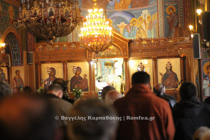 Sărbătorirea icoanei Maicii Domnului „Ostrobramsk-Vilnius” în Grecia