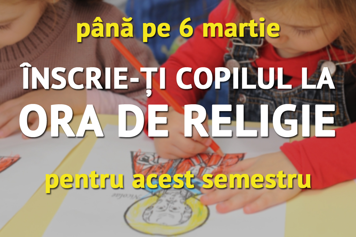 Salvăm Ora de religie!