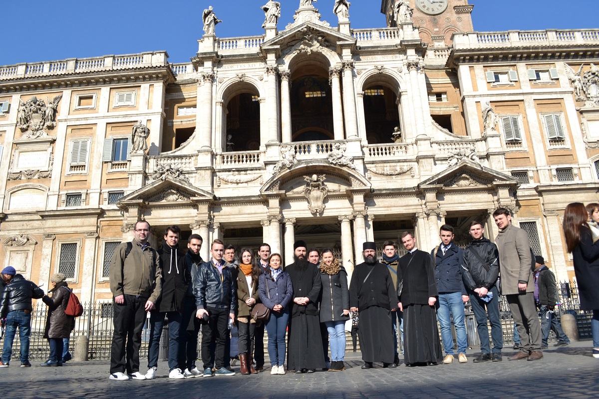 Pelerinaj la Roma al membrilor Colegiului „Sfântul Nicolae“