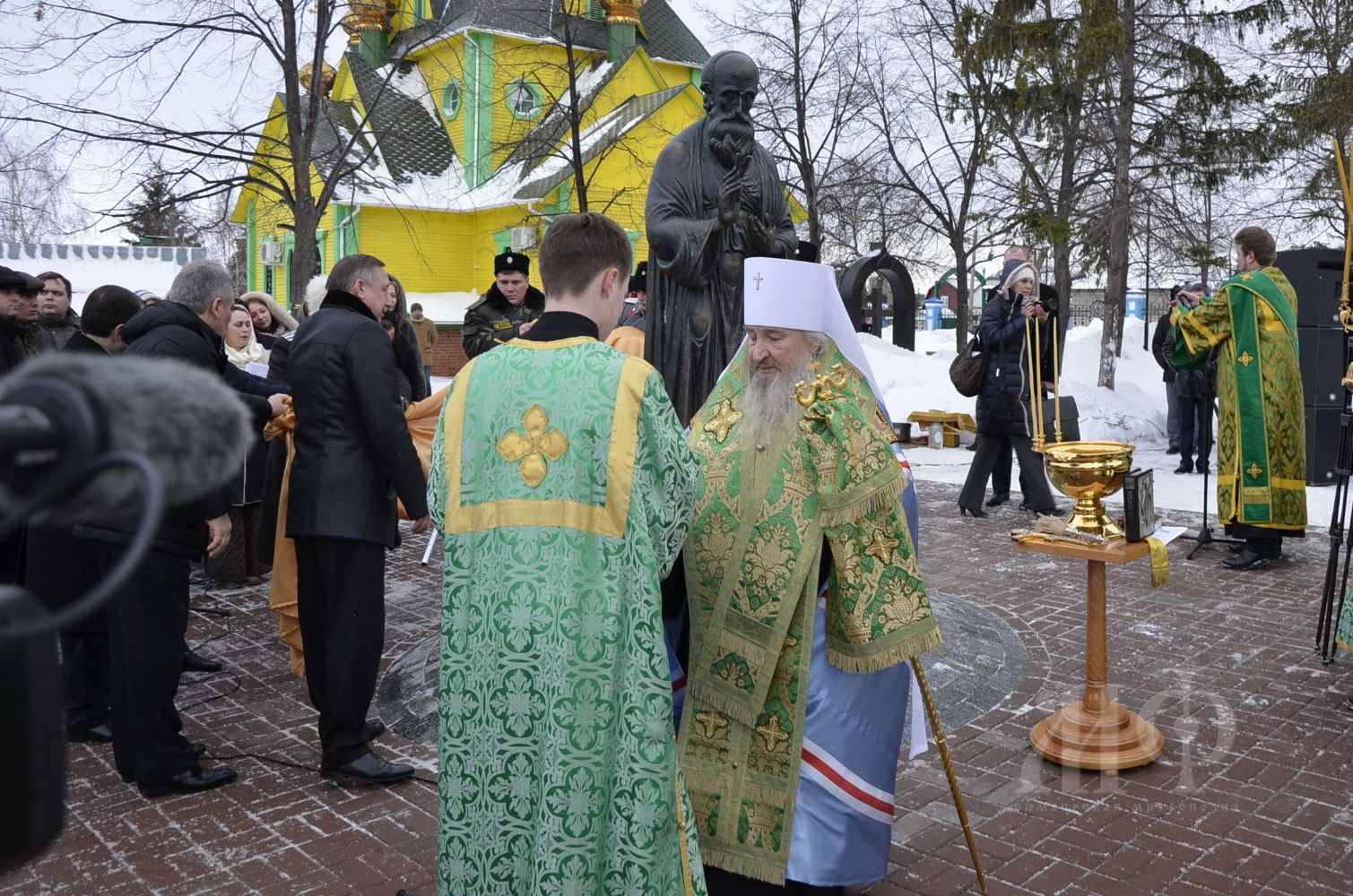 În Ulianovsk a fost sfințit monumentul Sfântului Andrei din Simbirsk cel nebun pentru Hristos