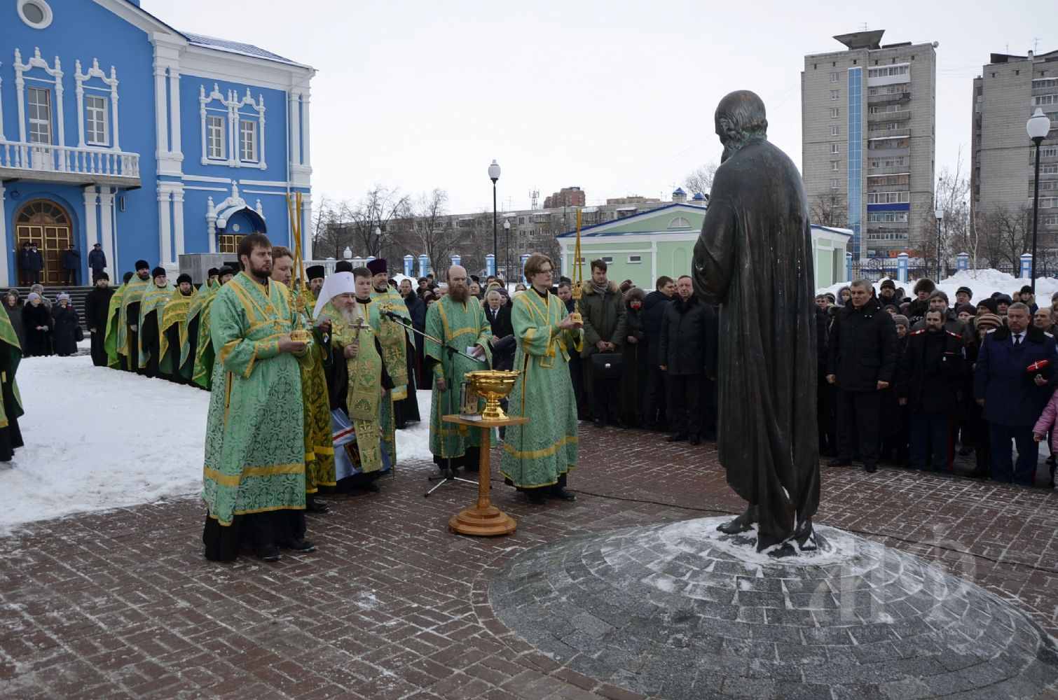 În Ulianovsk a fost sfințit monumentul Sfântului Andrei din Simbirsk cel nebun pentru Hristos