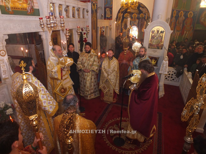 Prăznuirea Sfântului Nicolae Planas în insula Naxos