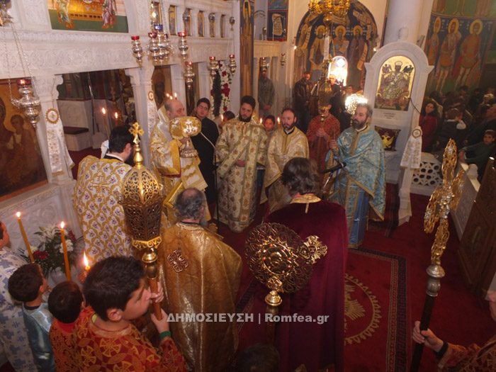 Prăznuirea Sfântului Nicolae Planas în insula Naxos