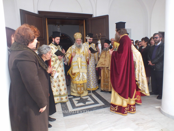 Prăznuirea Sfântului Nicolae Planas în insula Naxos