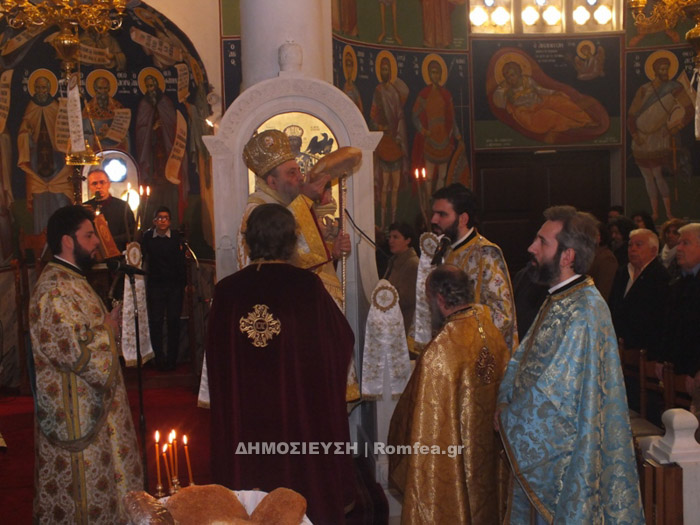 Prăznuirea Sfântului Nicolae Planas în insula Naxos