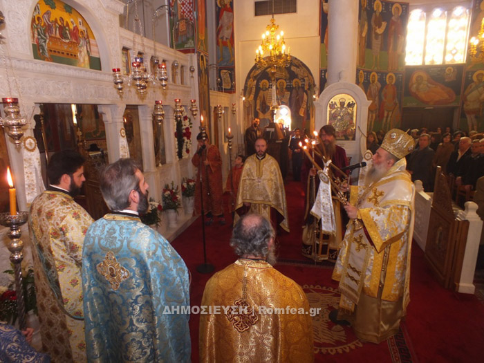 Prăznuirea Sfântului Nicolae Planas în insula Naxos