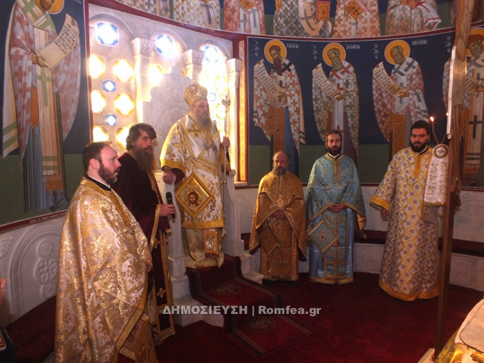 Prăznuirea Sfântului Nicolae Planas în insula Naxos