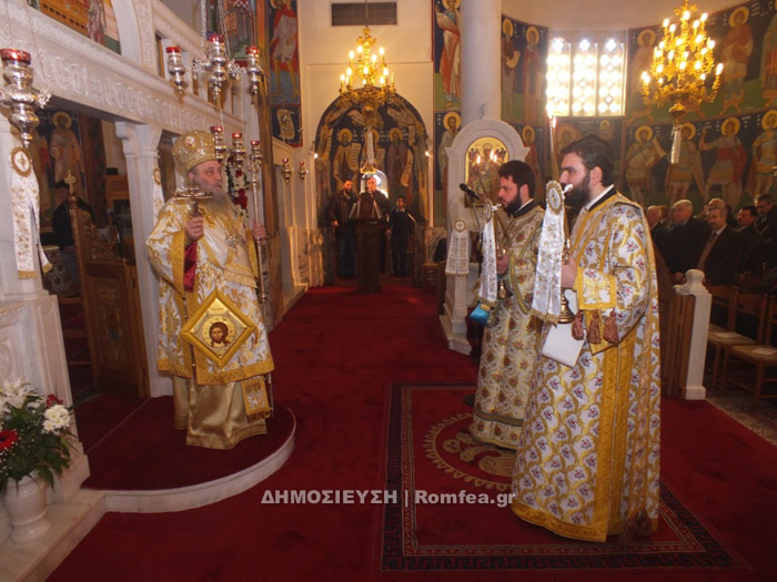 Prăznuirea Sfântului Nicolae Planas în insula Naxos