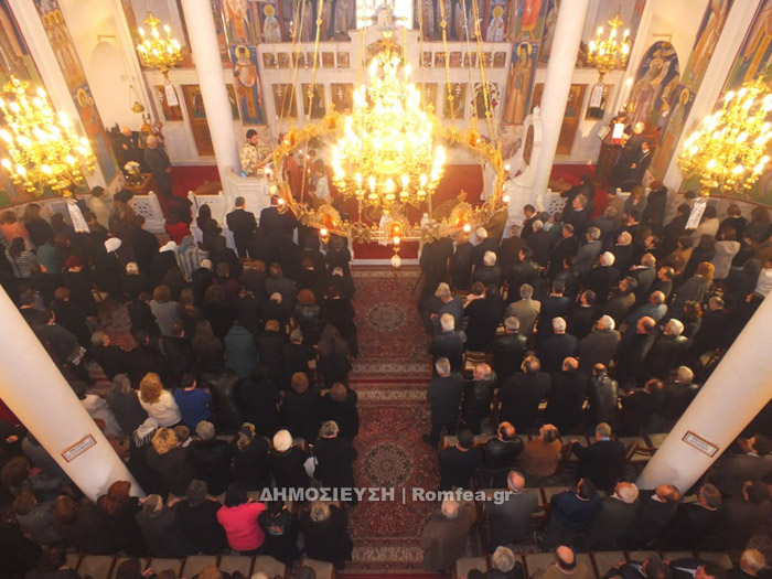 Prăznuirea Sfântului Nicolae Planas în insula Naxos