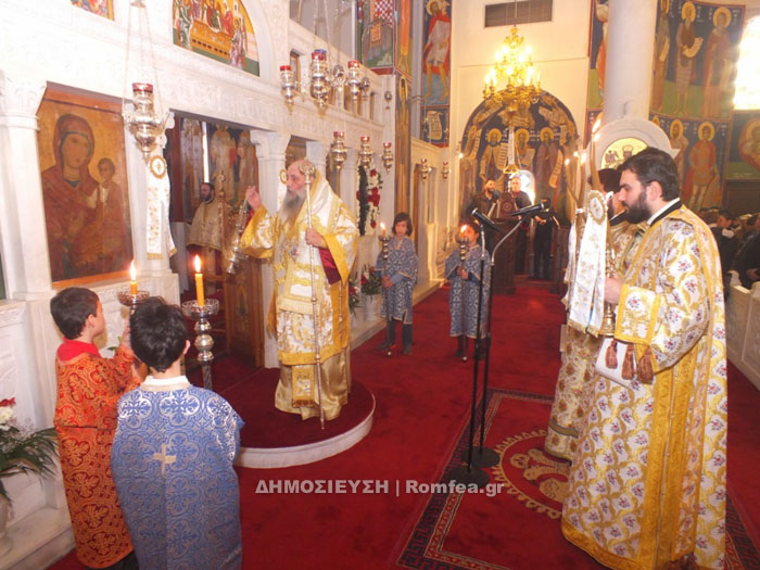 Prăznuirea Sfântului Nicolae Planas în insula Naxos