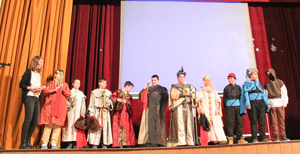 Omagiul unor tineri adus Sfinţilor Brâncoveni