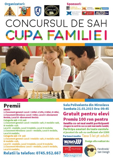 Şcoala „Varlaam Mitropolitul” susţine sportul minţii