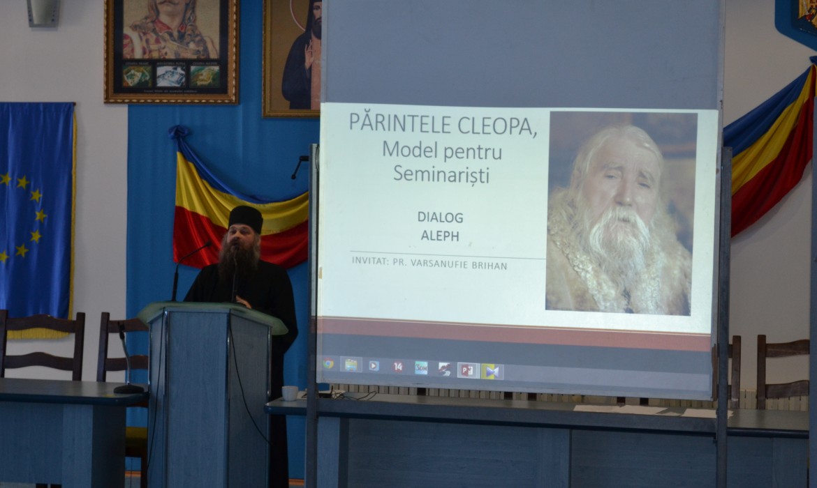 Dialog Aleph despre „Părintele Cleopa, model pentru seminarişti“