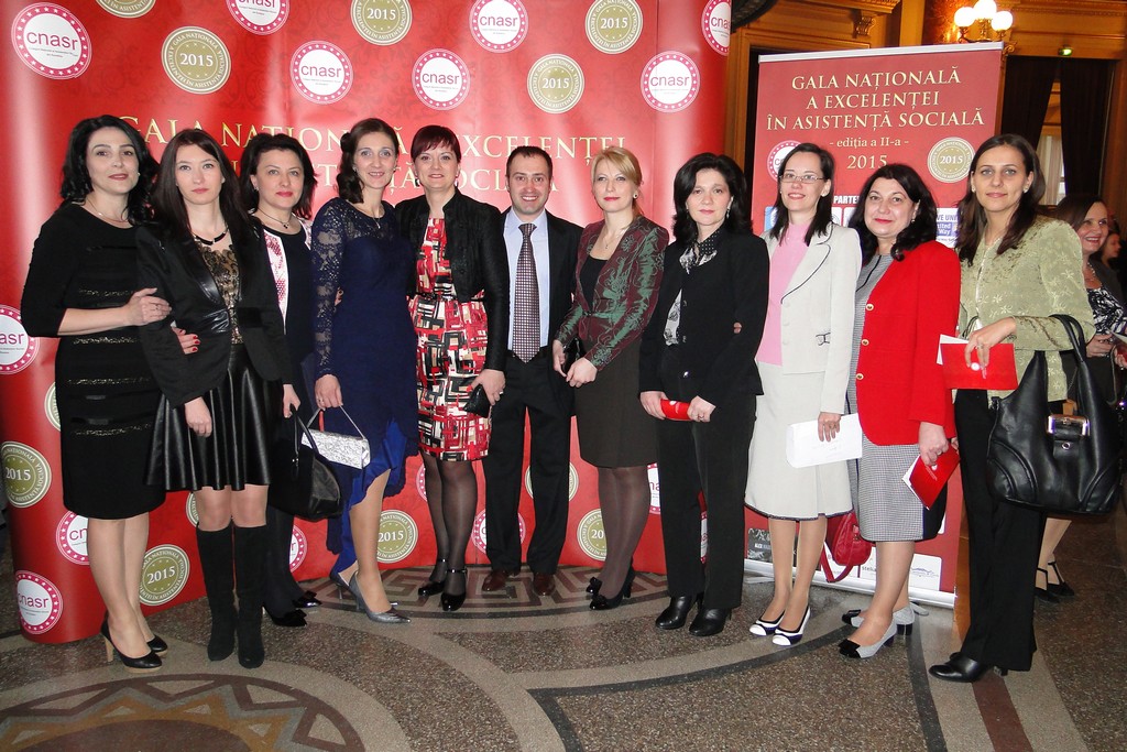 Premii la Gala Naţională a Excelenţei în Asistenţă Socială - 2015