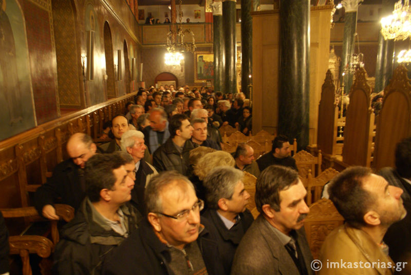 Credincioșii greci din Kastoria au primit brâul și schima monahală a Sfântului Paisie Aghioritul