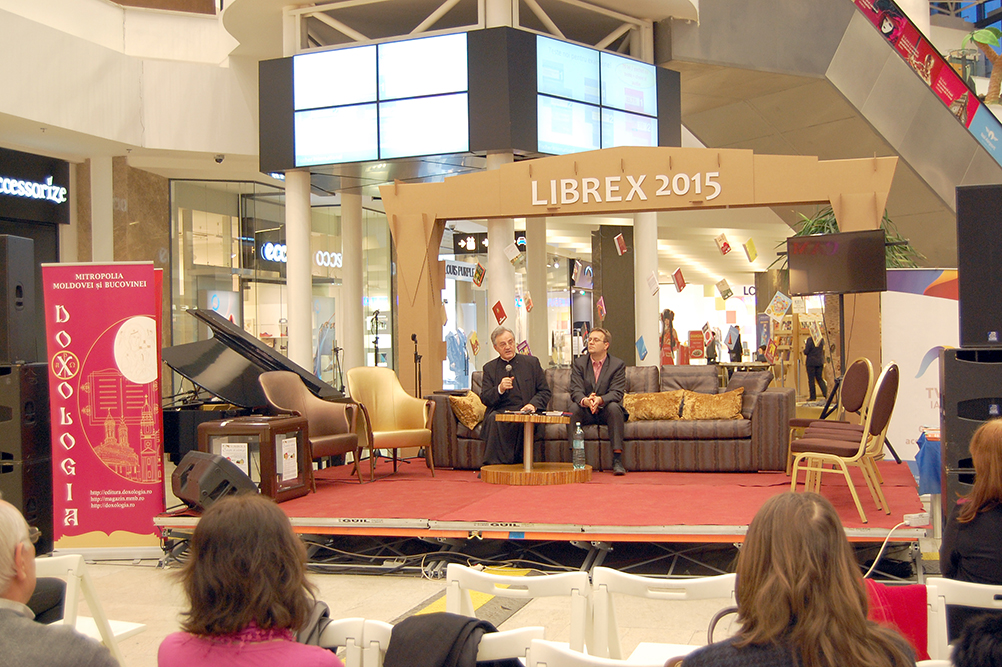 Despre spovedanie, rugăciune, pilde şi iubire, la Târgul de Carte Librex 2015