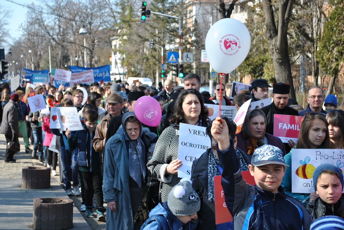 Marşul Pentru Viaţă sub cerul Botoşanilor