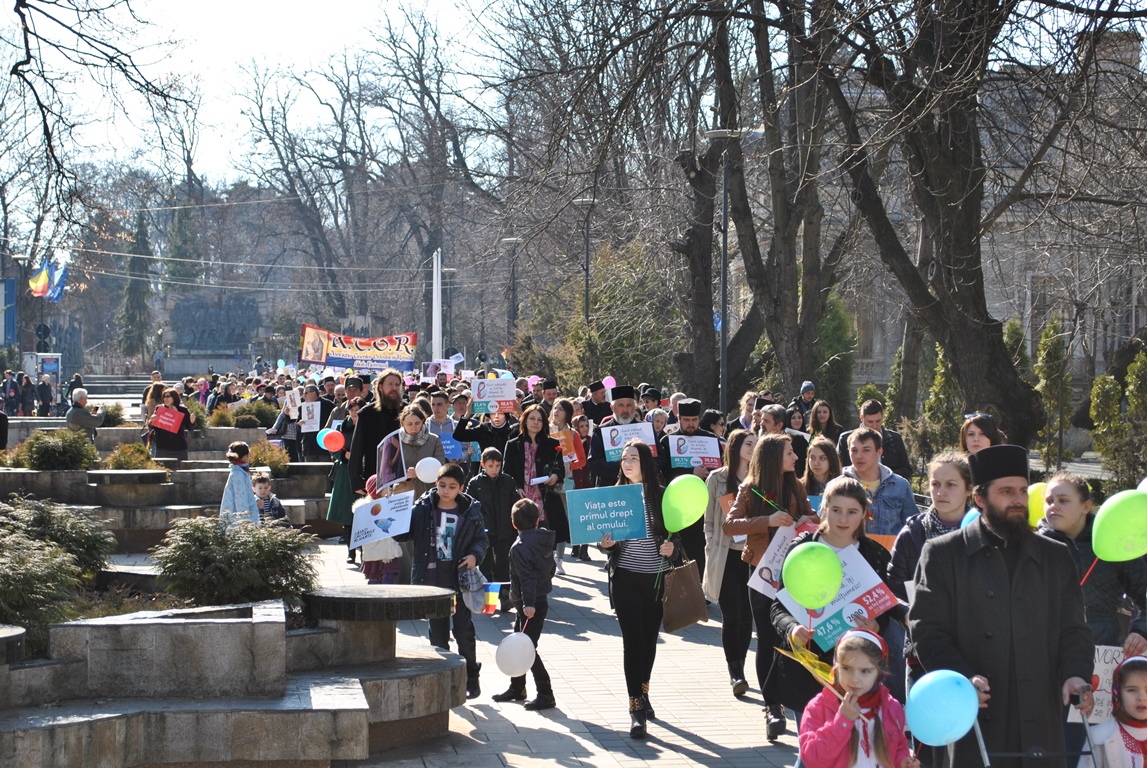 Marşul Pentru Viaţă sub cerul Botoşanilor